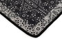 Mijölnir Paisley Djt Juego de alfombras de baño Negro, Antracita, Blanco